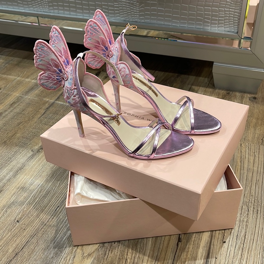 Sophia, Webster butterfly shoes, size 37